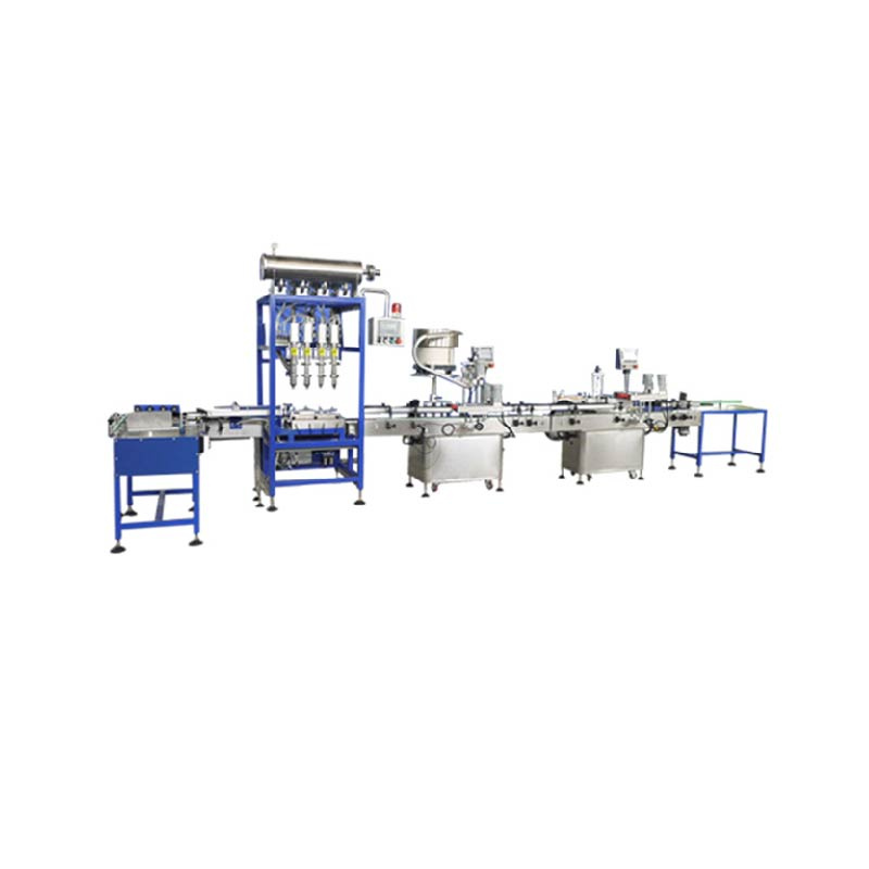 Semi-Auto Pallet Filling Machine with Multi Filling Nozzles Multi-Nozzle Filling Machine