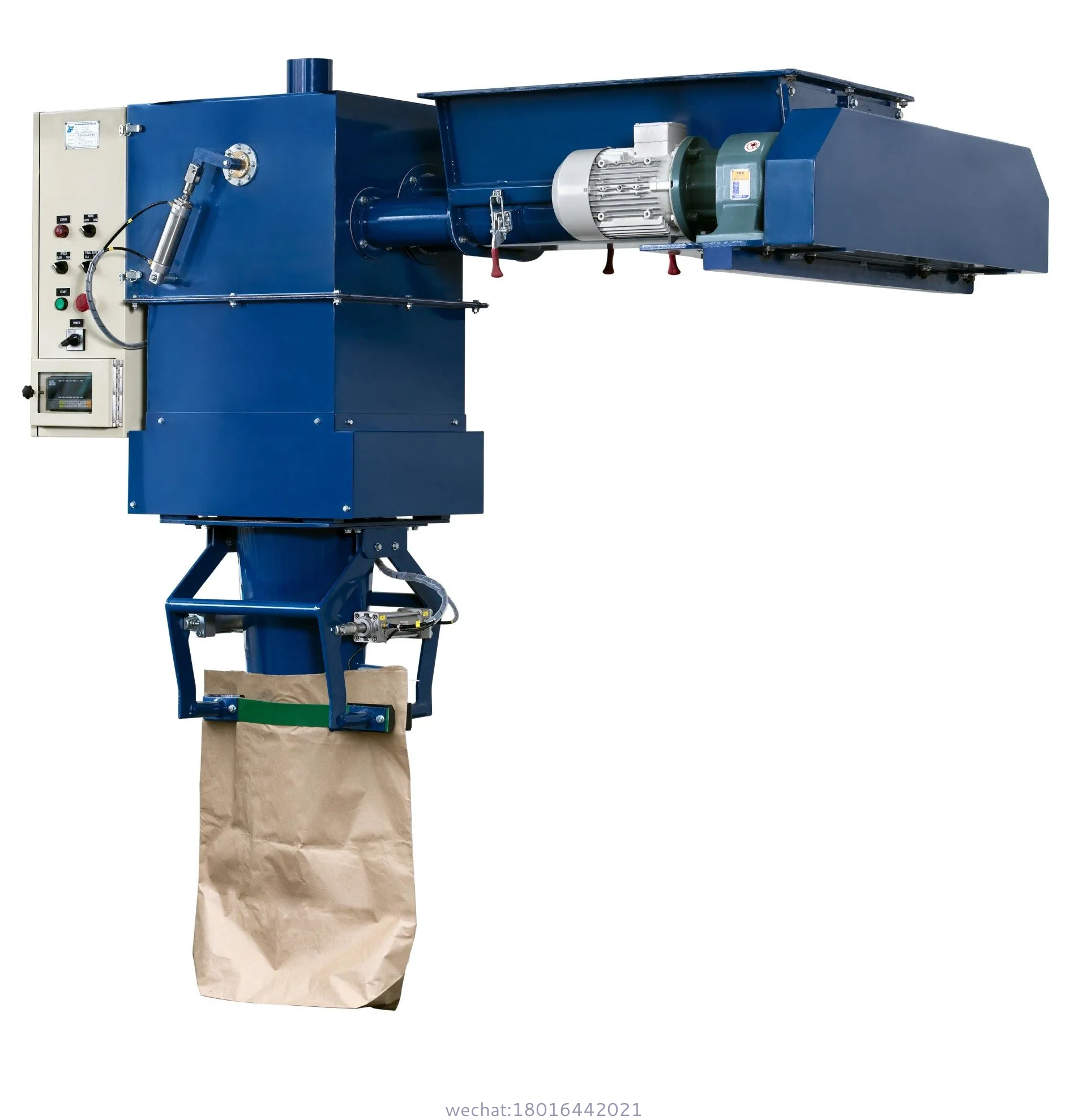 GROSS BAGGING MACHINE WITH SCREW FEEDER Gross Weight Bagging Machine