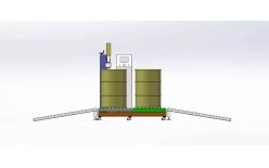 化工液體灌裝機200kg四桶灌裝機200l自動灌裝機