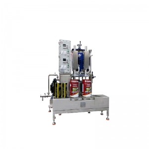 25L定量灌裝機(jī) 液體灌裝機(jī) 半自動灌裝機(jī) 潤滑油 防凍液灌裝機(jī)
