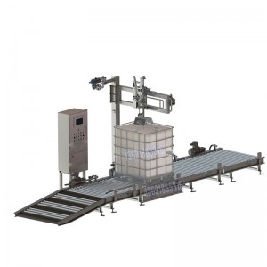 3000L-IBC噸桶南瓜籽油灌裝機(jī)_氣動式灌裝機(jī)