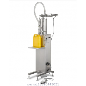 SINGLE HEAD SEMI AUTO VOLUMETRIC FILLING MACHINE
